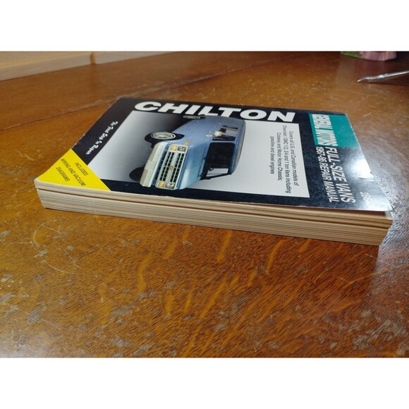 Chilton Gm Full Size Vans 1967-86 Repair Manual - Picture 5 of 6